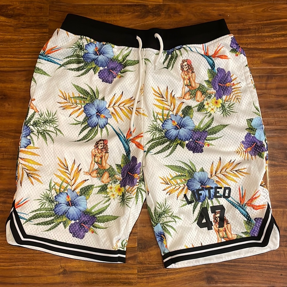 LRG basketball shorts